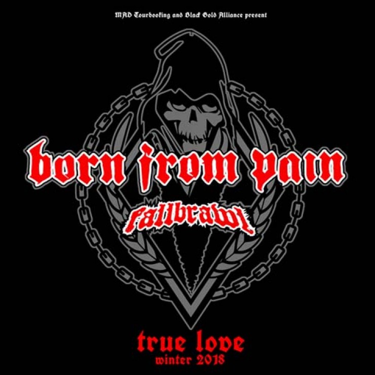 BORN FROM PAIN - True Love Tour 2018 @ Glad-House 