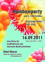 16.09.2011 - Rainbowparty zum 3. CSD Cottbus mit DJ Scampi und EliZa (Live)