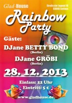 28.12.2013 - Rainbowparty mit Betty Bond und DJane Gröbi (Berlin)