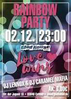 02.12.2017 - Rainbowparty mit DJ Caramel Mafia & DJane Lennox