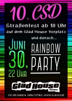 30.06.2018 - 10. CSD Cottbus - Rainbowparty mit DJ Scampi im Glad-House