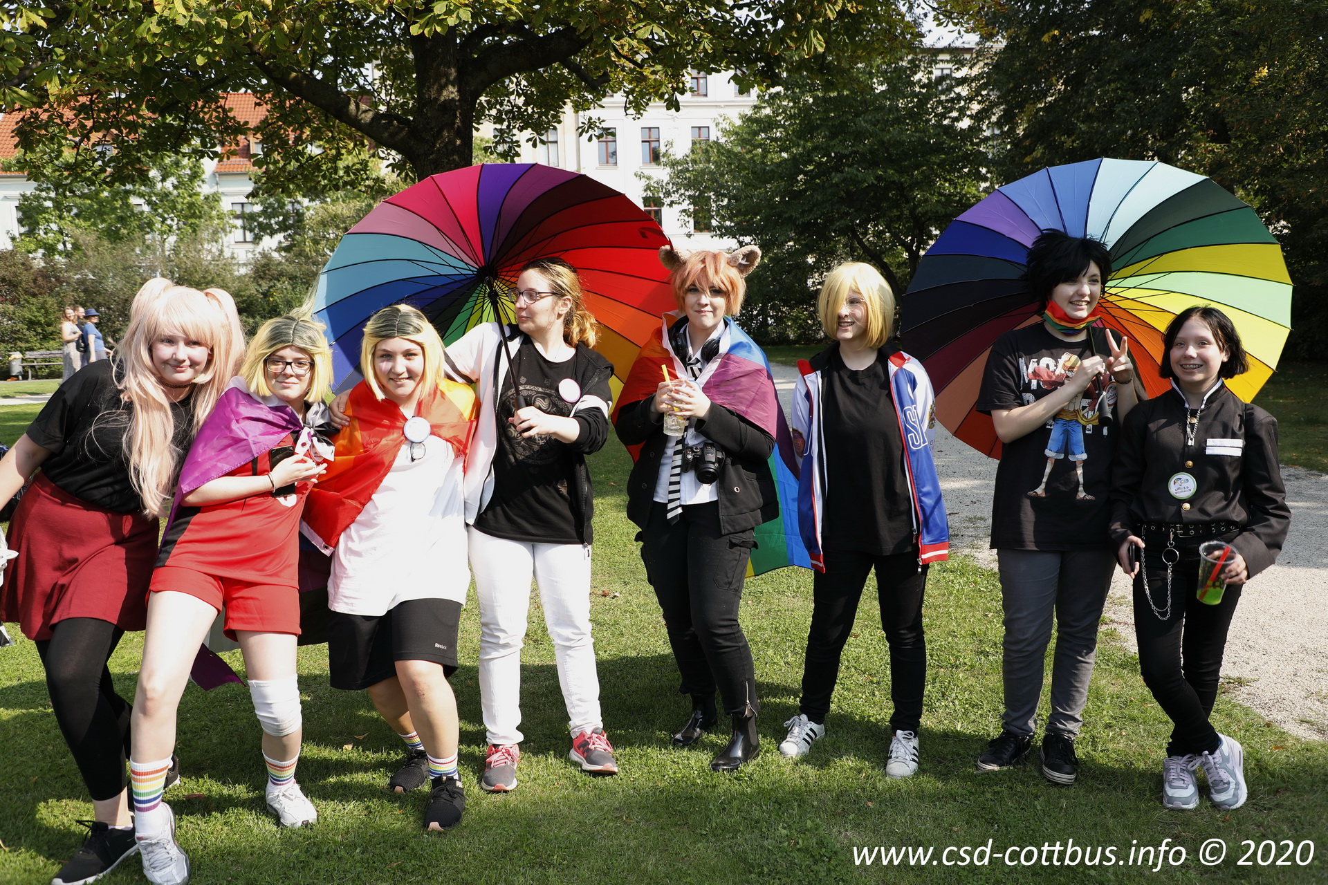 12.09.2020 - 12. CSD Cottbus & Niederlausitz unter dem Motto: "Mit uns müssen Sie rechnen."