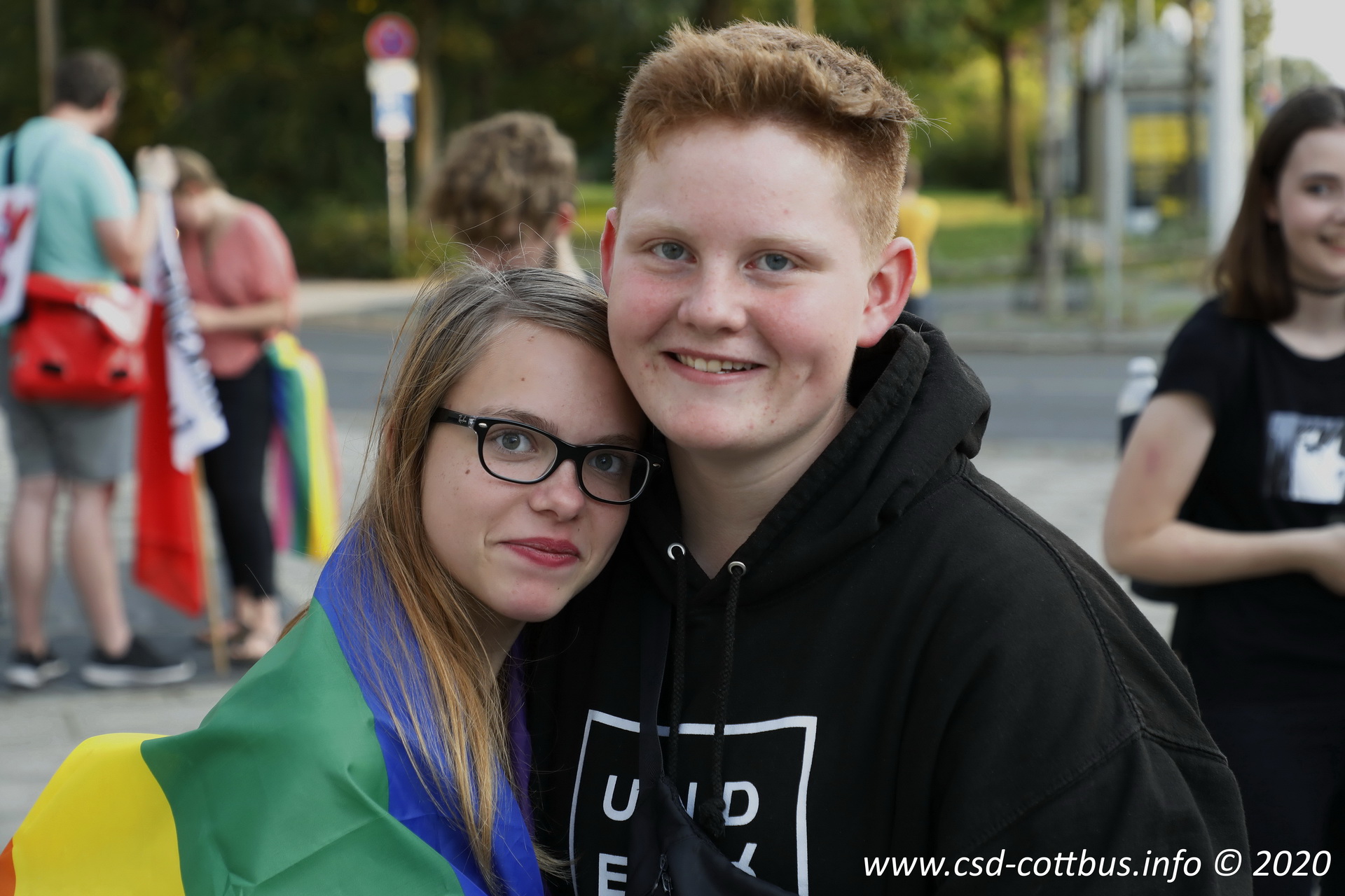 12.09.2020 - 12. CSD Cottbus & Niederlausitz unter dem Motto: "Mit uns müssen Sie rechnen."