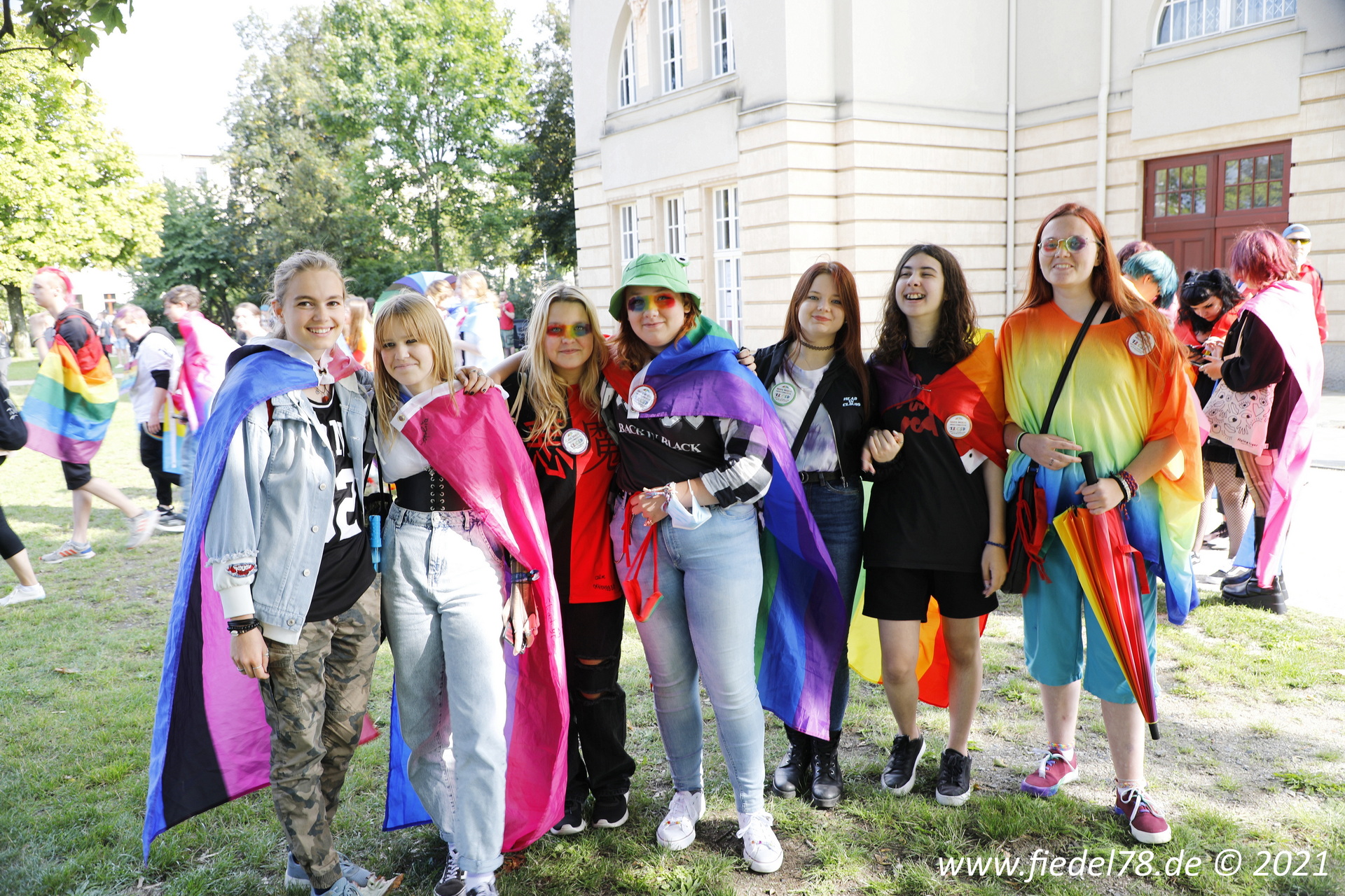 04.09.2021 - 13. CSD Cottbus & Niederlausitz unter dem Motto: "Große Hürde Menschenwürde"